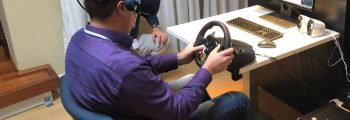 Demonstration of prototype VISTA VR simulator